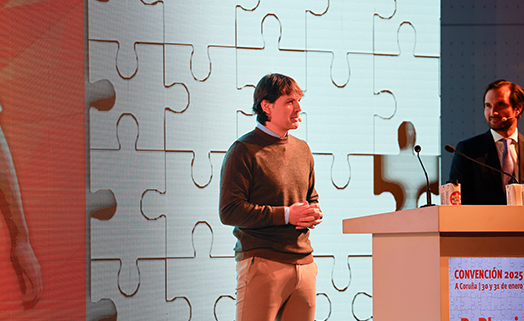 Fernando Morientes, en la Convención 2025