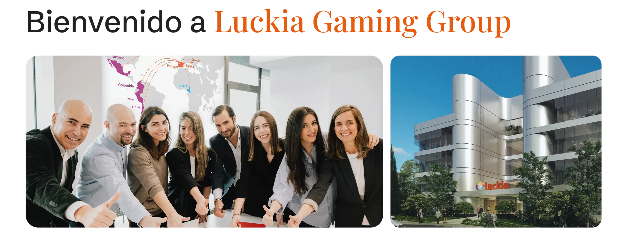 Bienvenido a Luckia Gaming Group